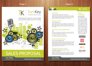 Flyer Design by Ekanite for TURNKEY MEDIA SOLUTIONS | Design: #3390447