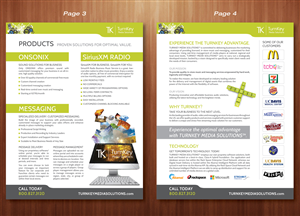 Flyer Design by Ekanite for TURNKEY MEDIA SOLUTIONS | Design: #3390448