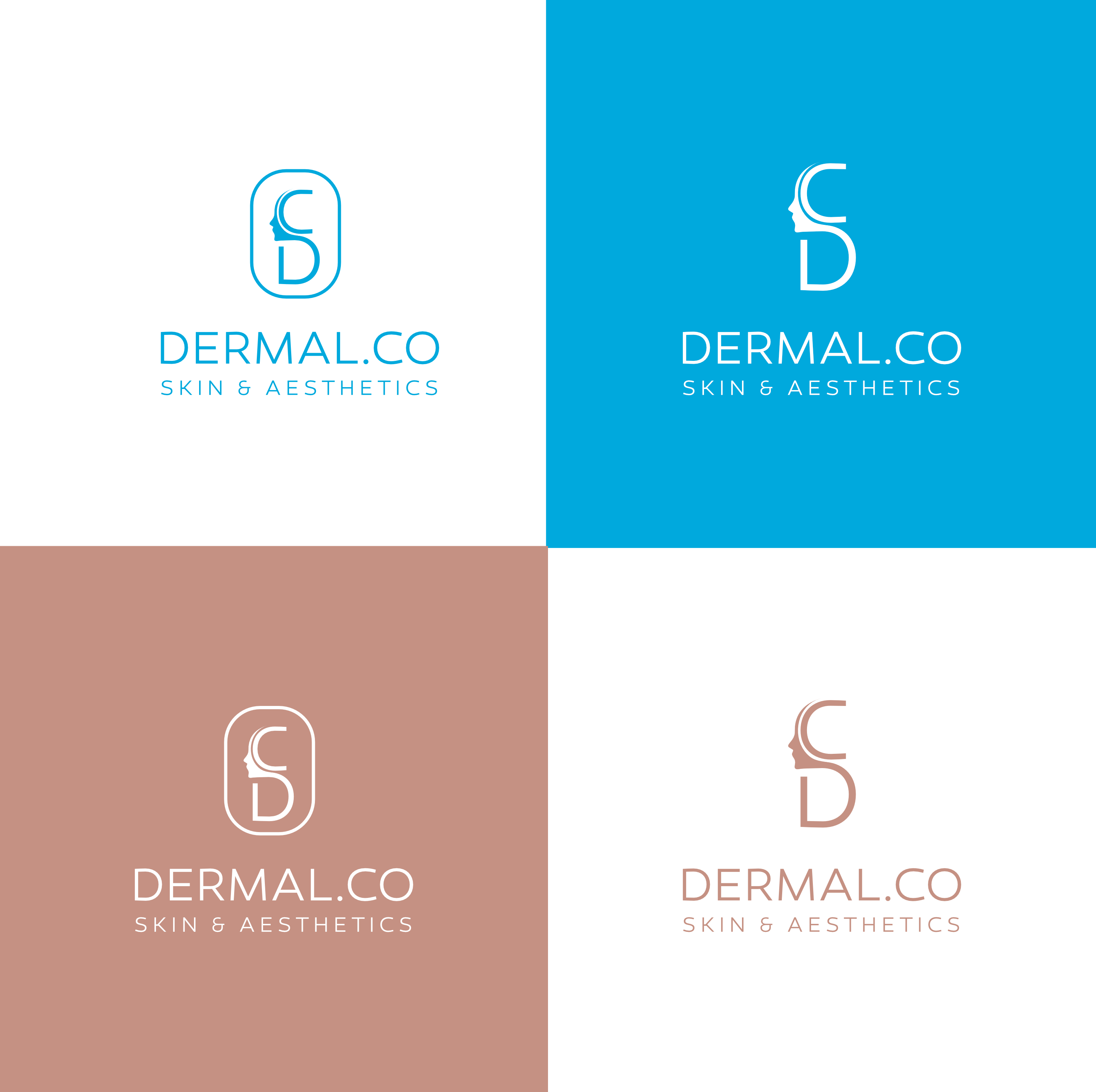 Logo Design by zanusi for Dermal.Co | Design #28315916