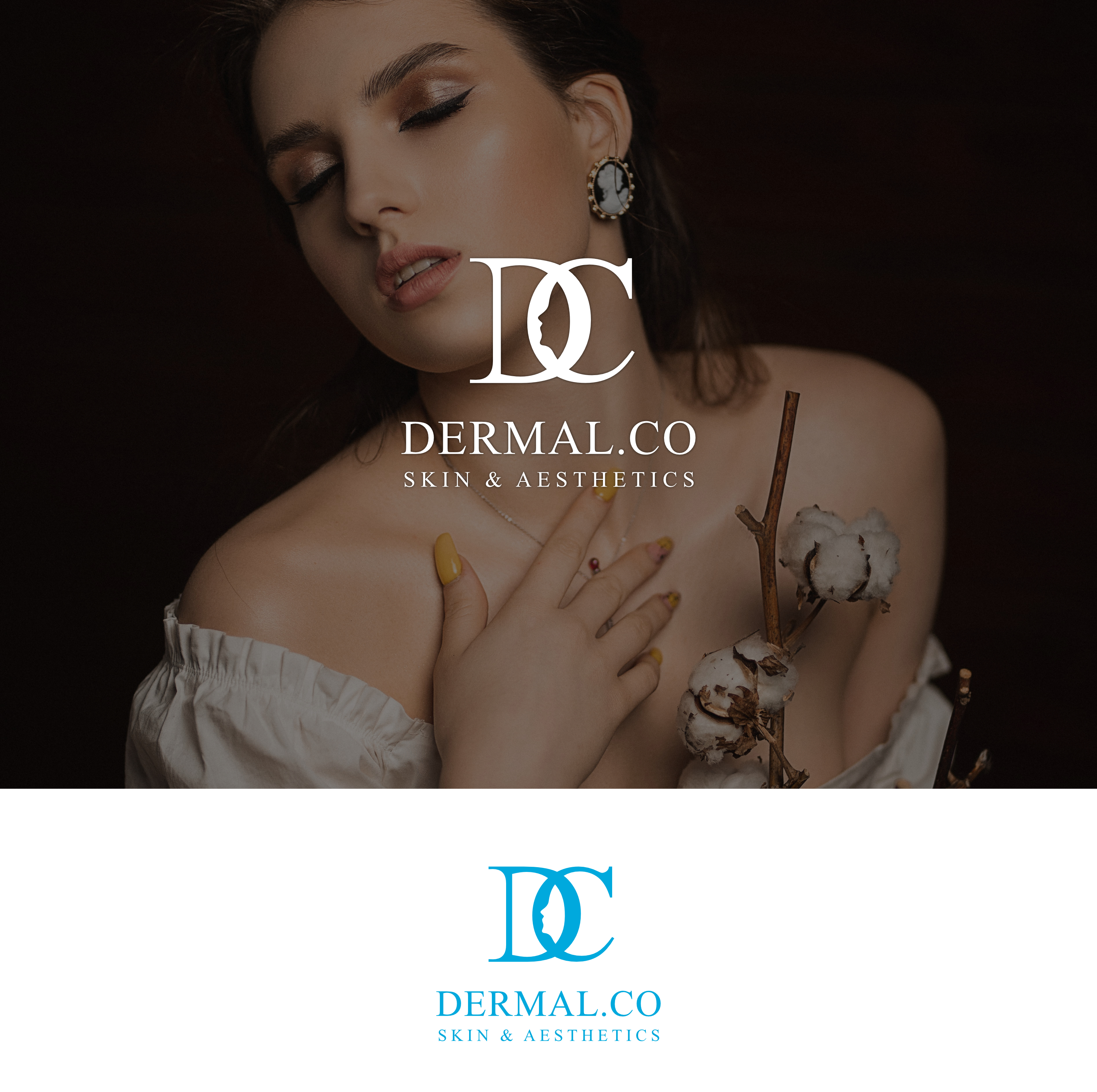 Logo Design by zanusi for Dermal.Co | Design #28320883