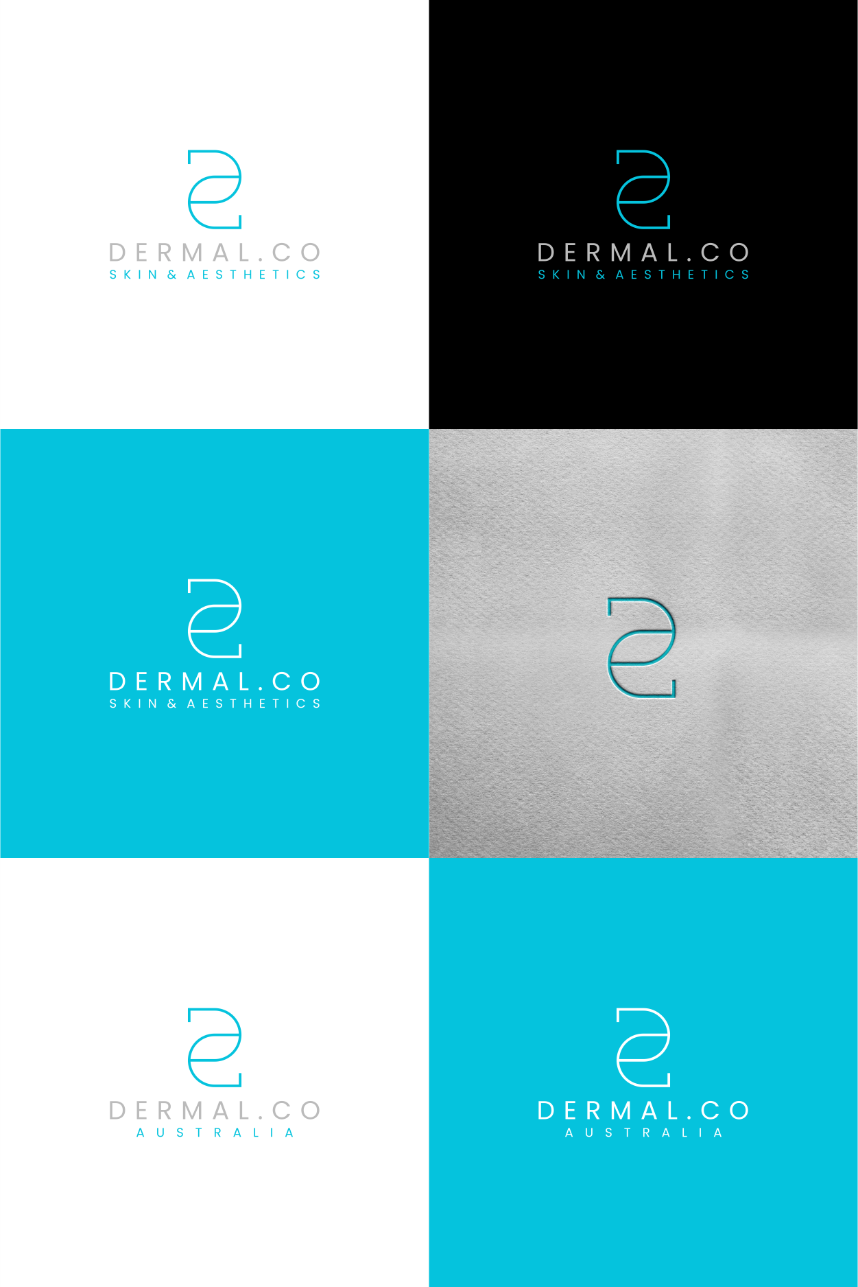 Logo Design by diysora design for Dermal.Co | Design #28349572