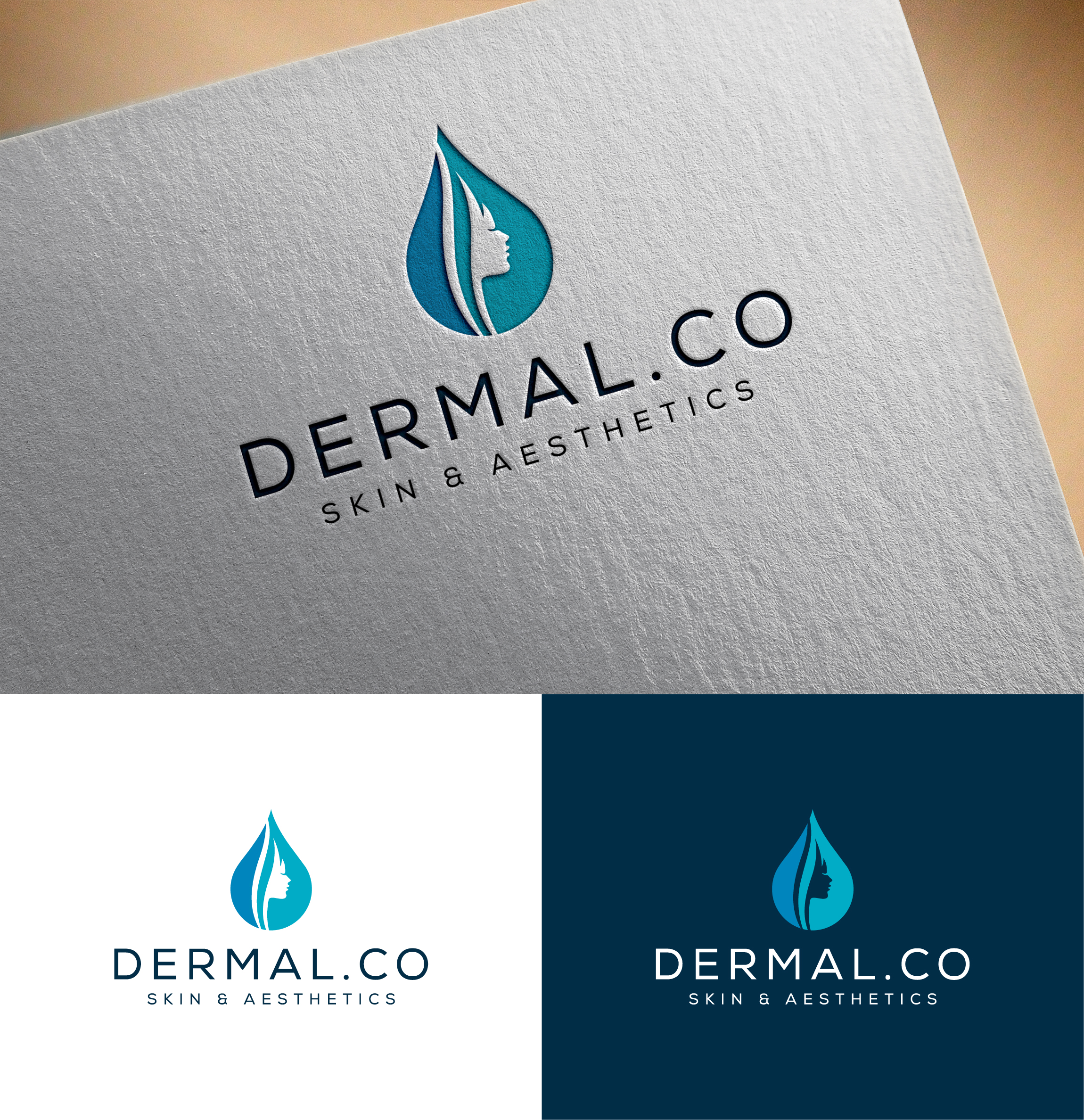 Logo Design by RKsharma for Dermal.Co | Design #28315852