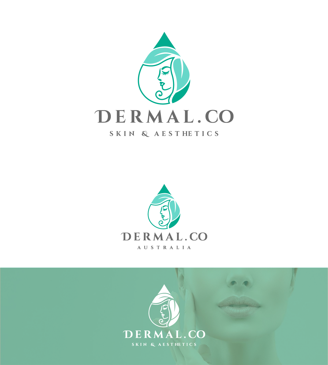 Logo Design by ashantha for Dermal.Co | Design #28337359