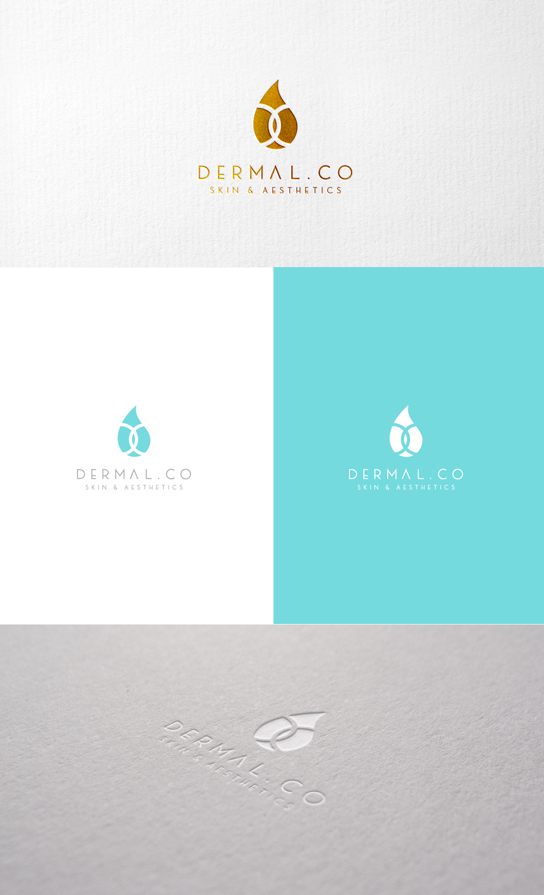 Logo Design by GLDesigns for Dermal.Co | Design #28315154