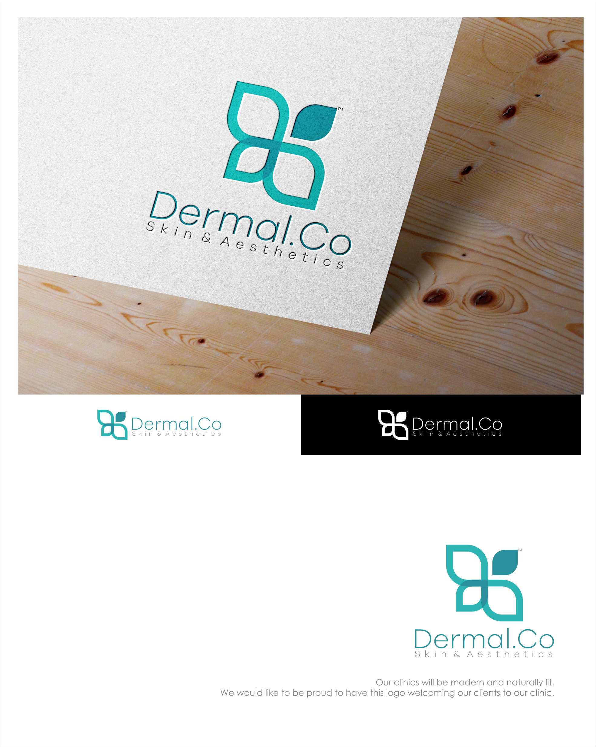 Logo Design by momo57 for Dermal.Co | Design #28360973