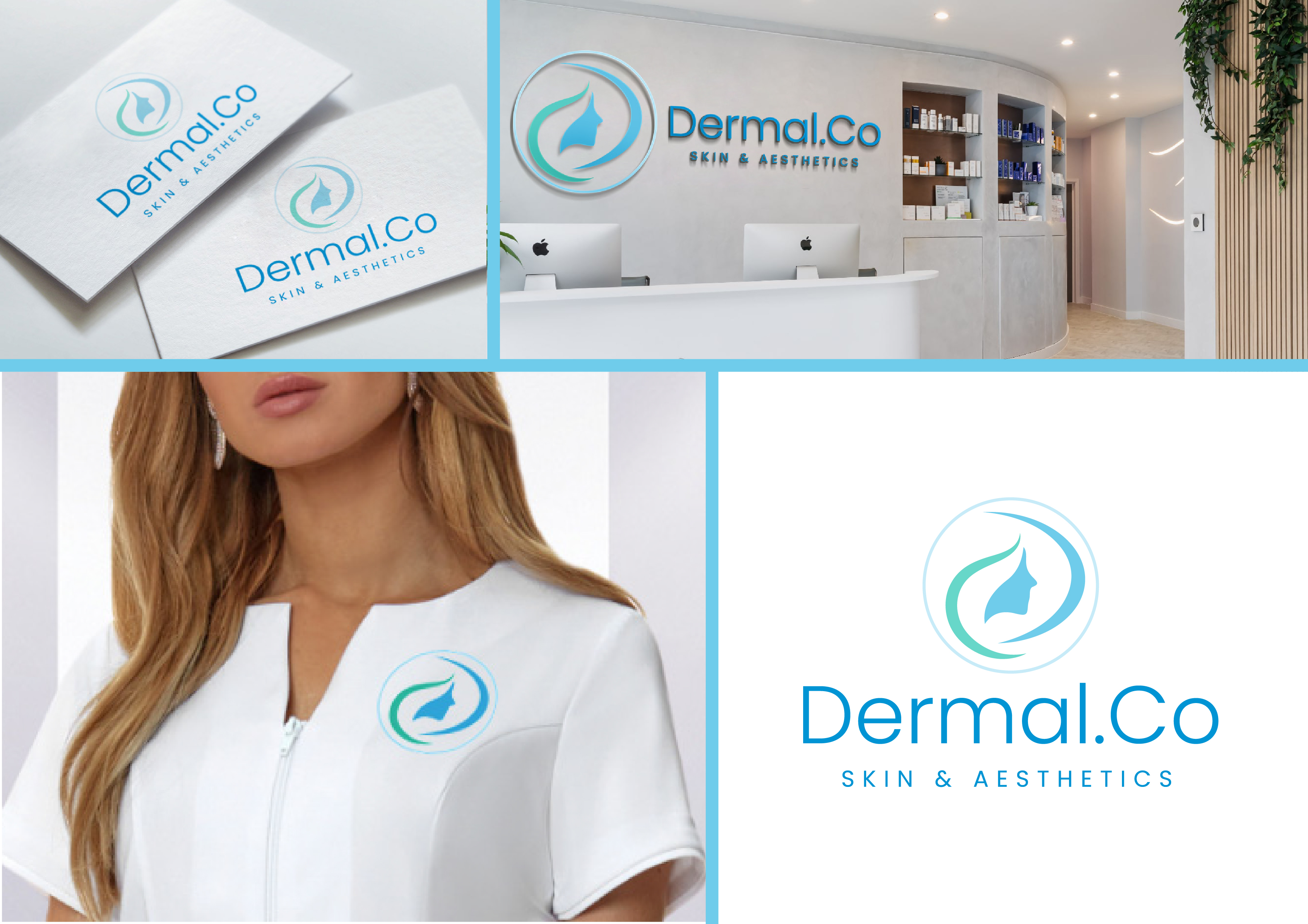 Logo Design by ~idiaz~ for Dermal.Co | Design #28397782