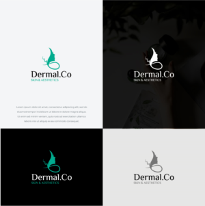Logo Design by HWdesigns for Dermal.Co | Design: #28391435