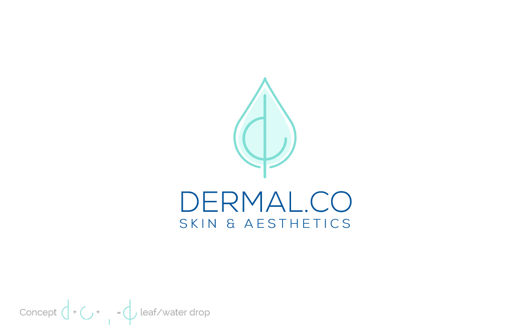Logo Design by visualicious_dezign for Dermal.Co | Design #28345359