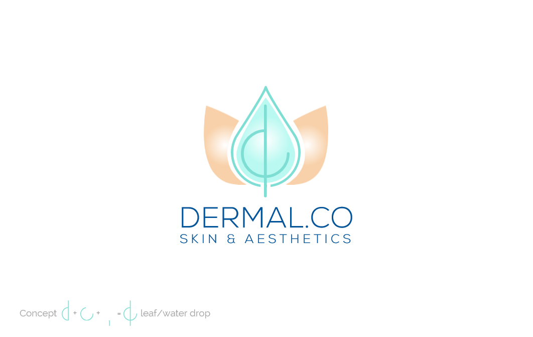 Logo-Design von visualicious_dezign für Dermal.Co | Design #28345703