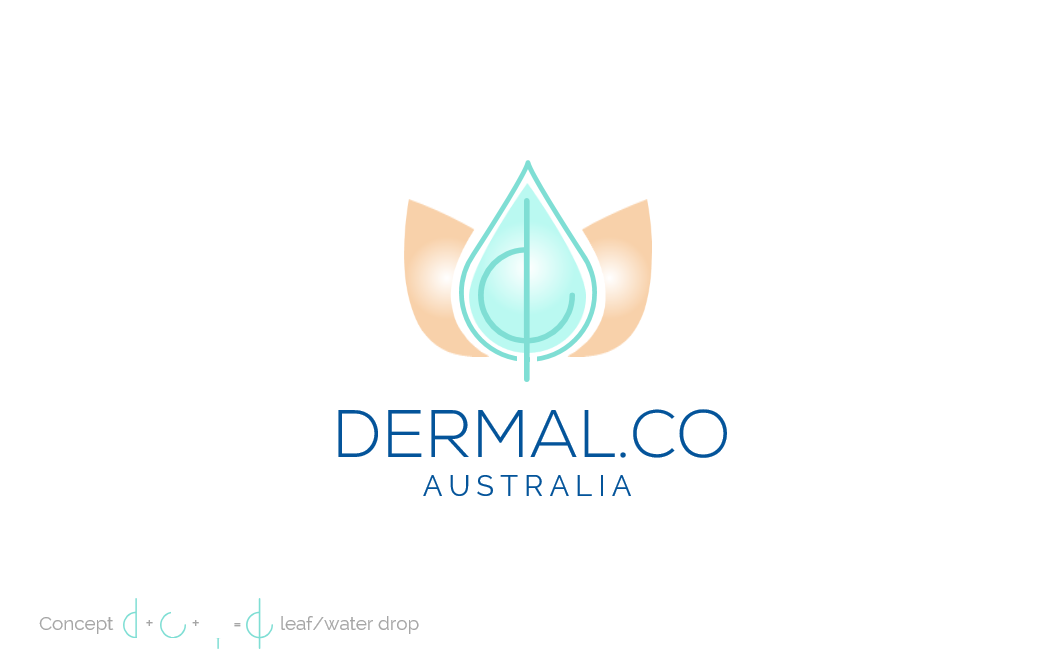 Logo-Design von visualicious_dezign für Dermal.Co | Design #28345704