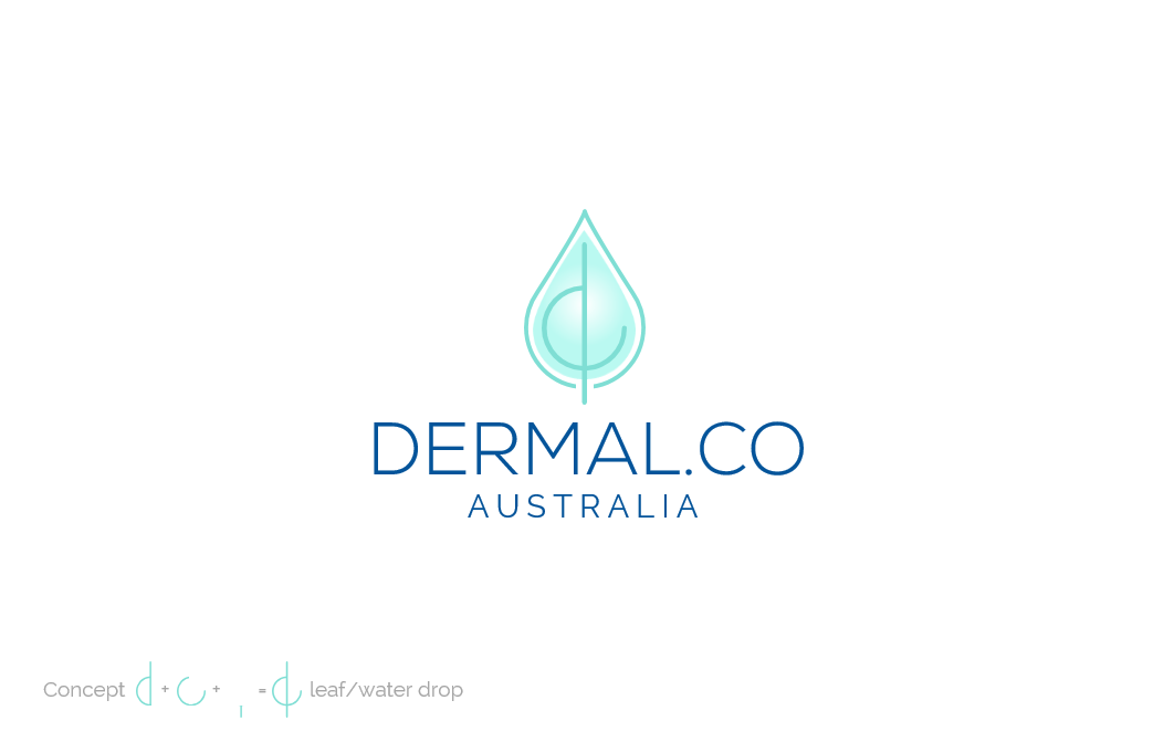 Logo Design by visualicious_dezign for Dermal.Co | Design #28346856