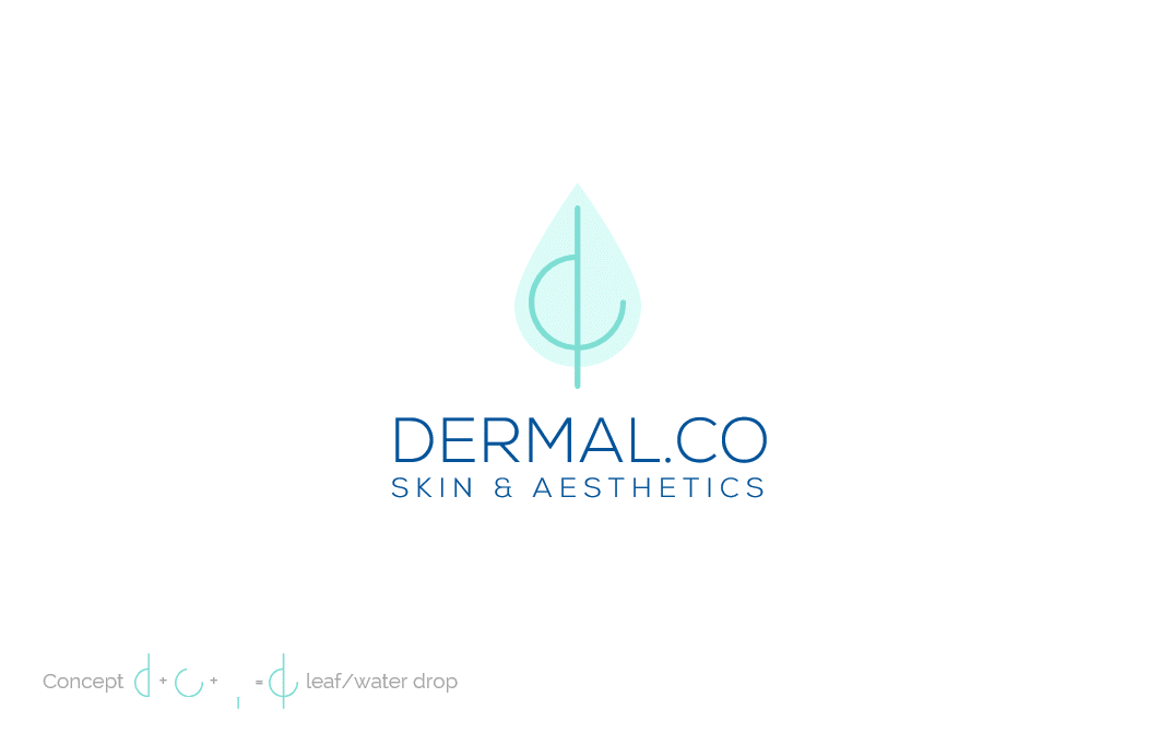 Logo Design by visualicious_dezign for Dermal.Co | Design #28346898