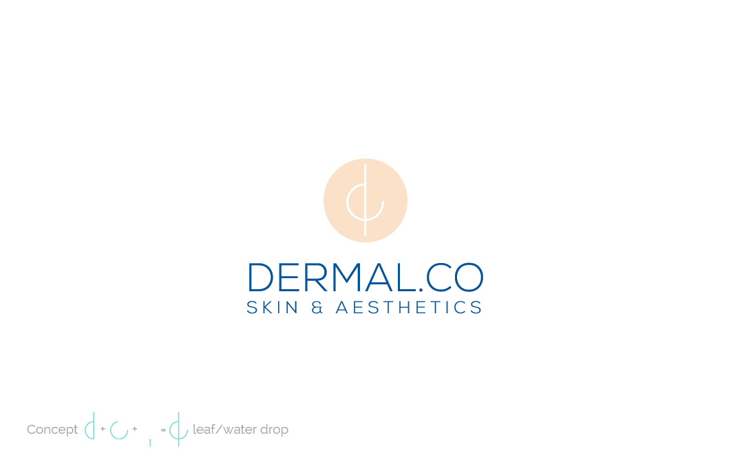 Logo Design by visualicious_dezign for Dermal.Co | Design #28346901
