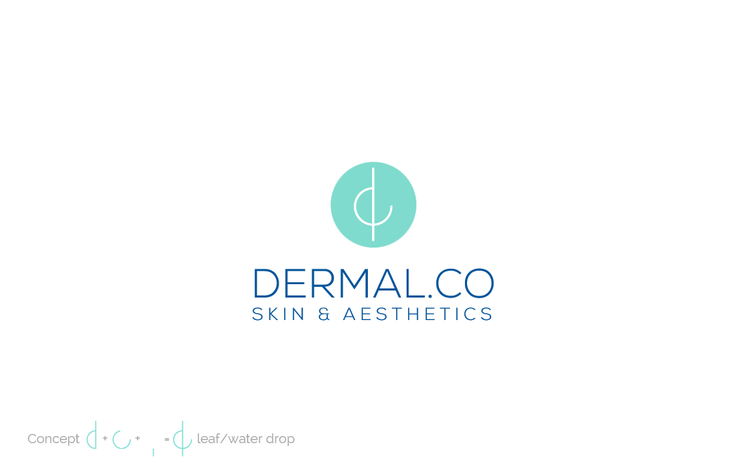 Logo Design by visualicious_dezign for Dermal.Co | Design #28346903