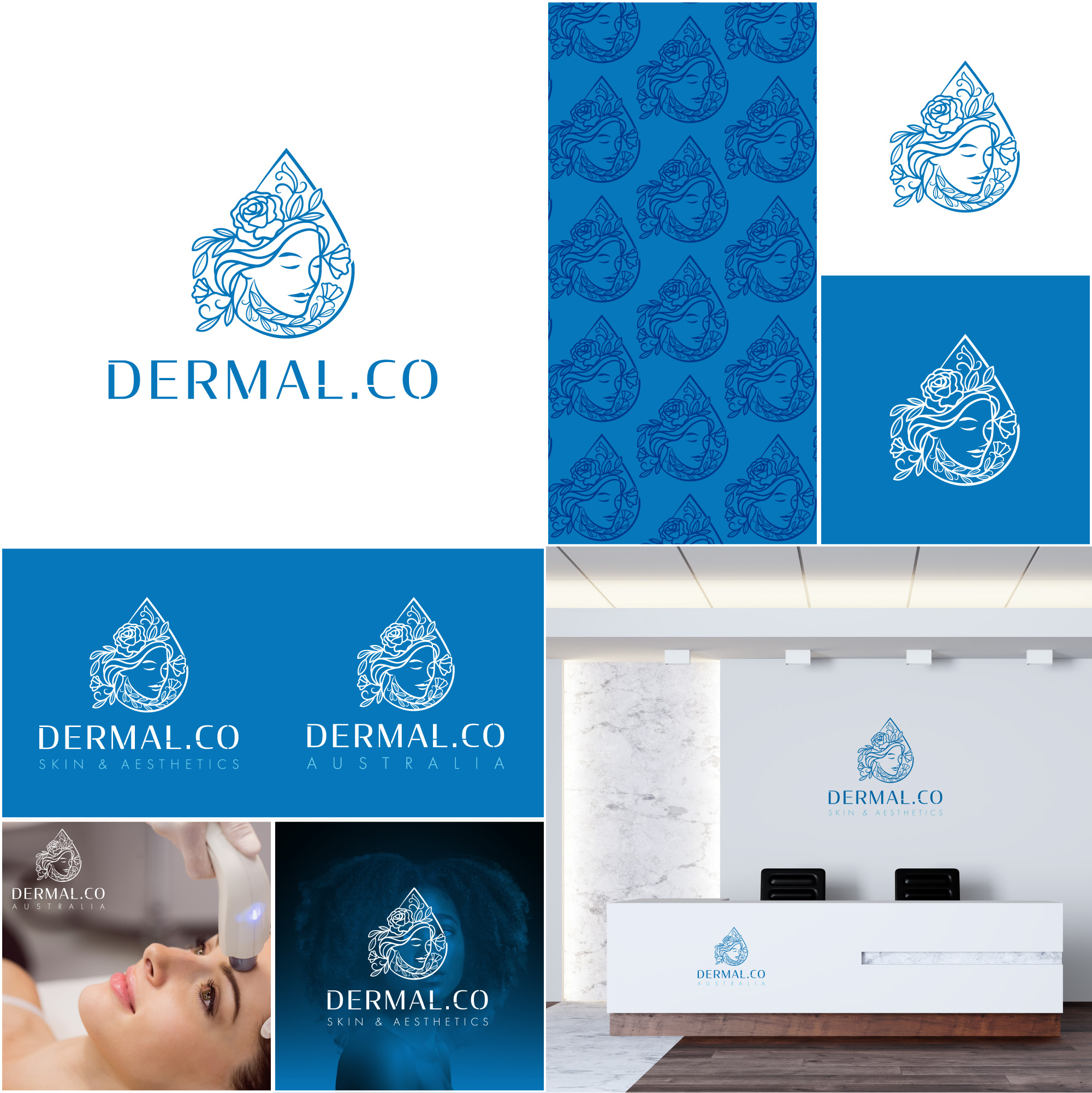 Diseño de Logo por Bastinian para Dermal.Co | Diseño #28316134