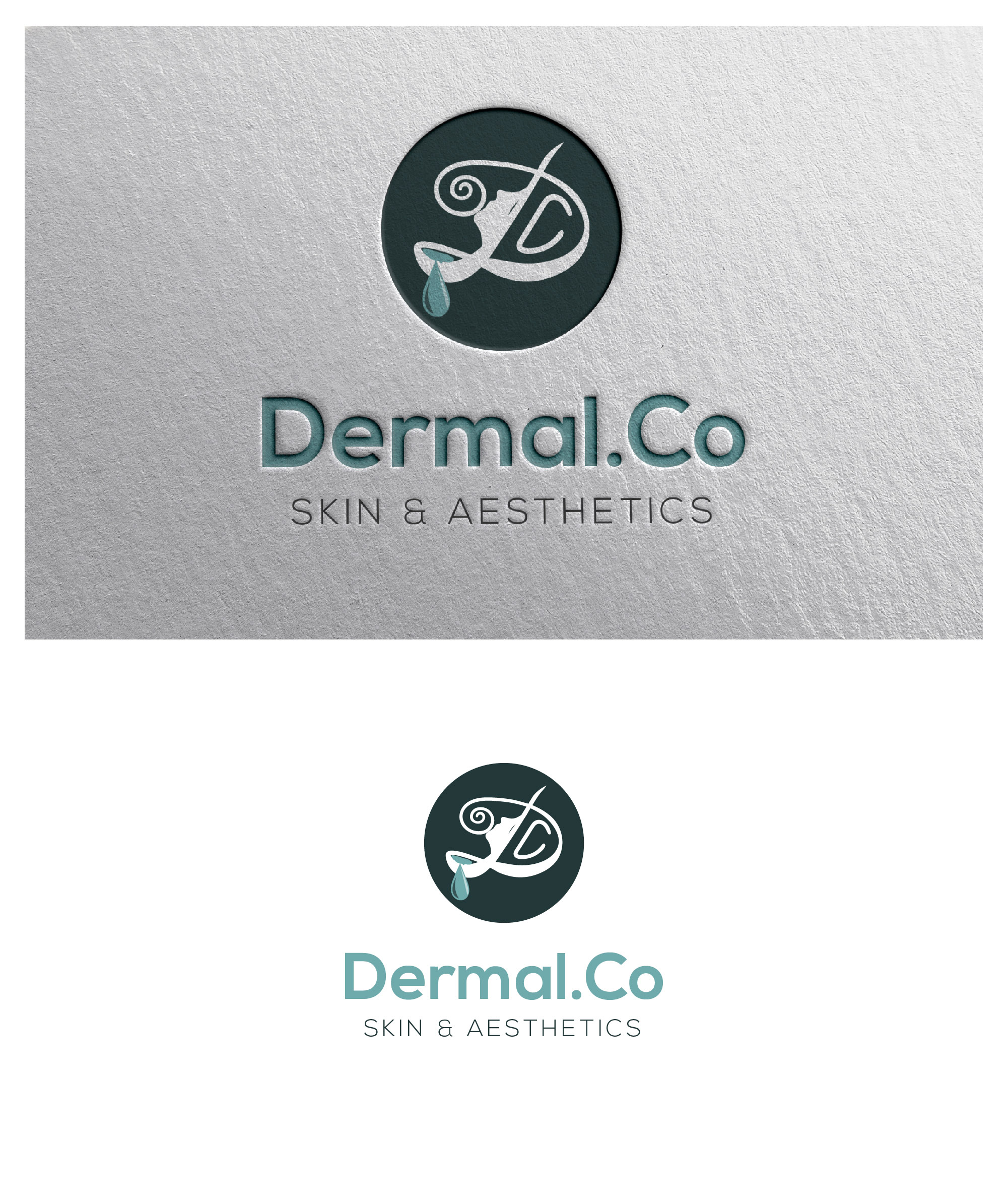 Logo Design by vidarshana 2 for Dermal.Co | Design #28390952