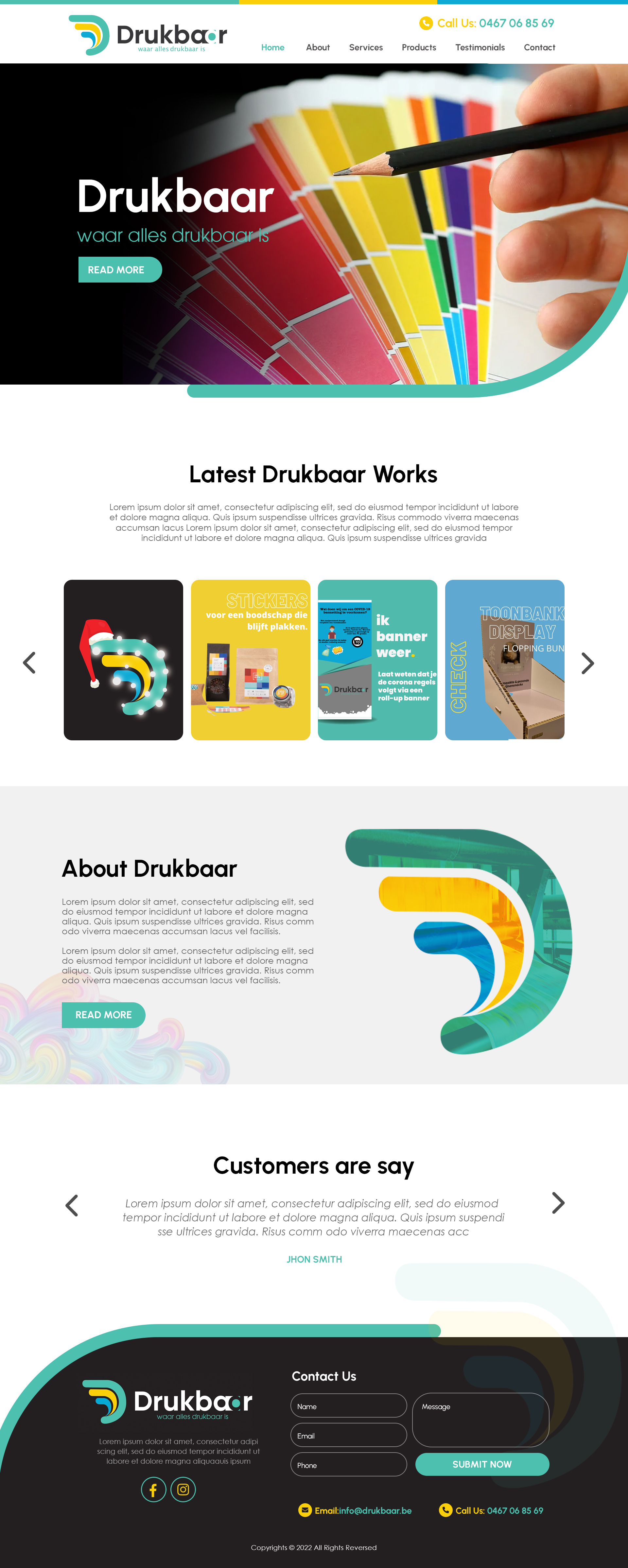 Wix Design by MAHABA for Truckstop 26Bis BV | Design #28328800
