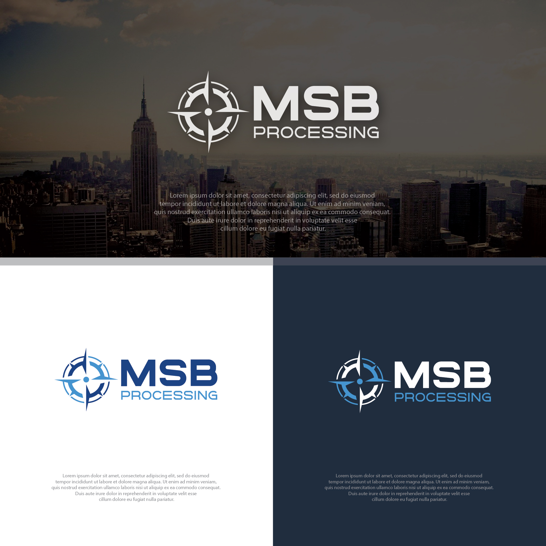 Logo Design by RPN.Kusuma for MSB Processing LLC | Design #28337329