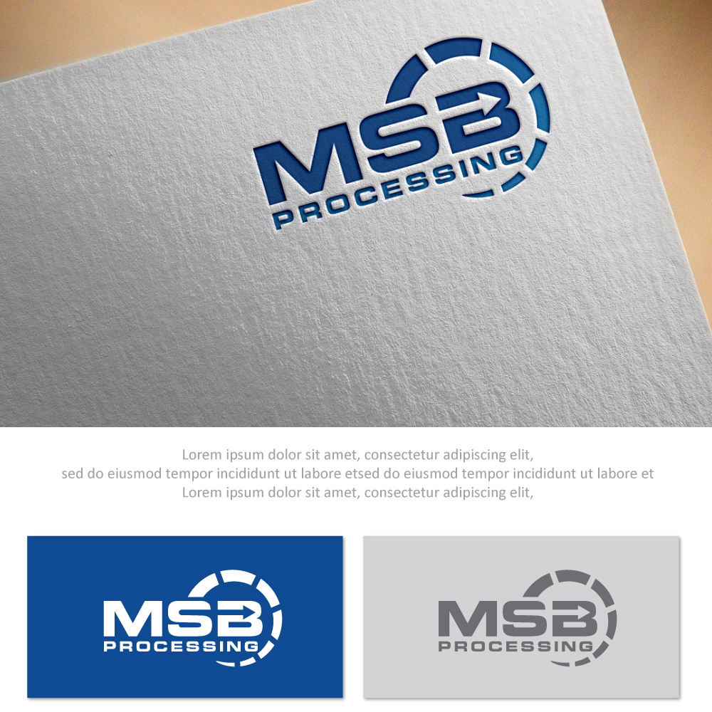 Diseño de Logo por Anekaa para MSB Processing LLC | Diseño #28319175