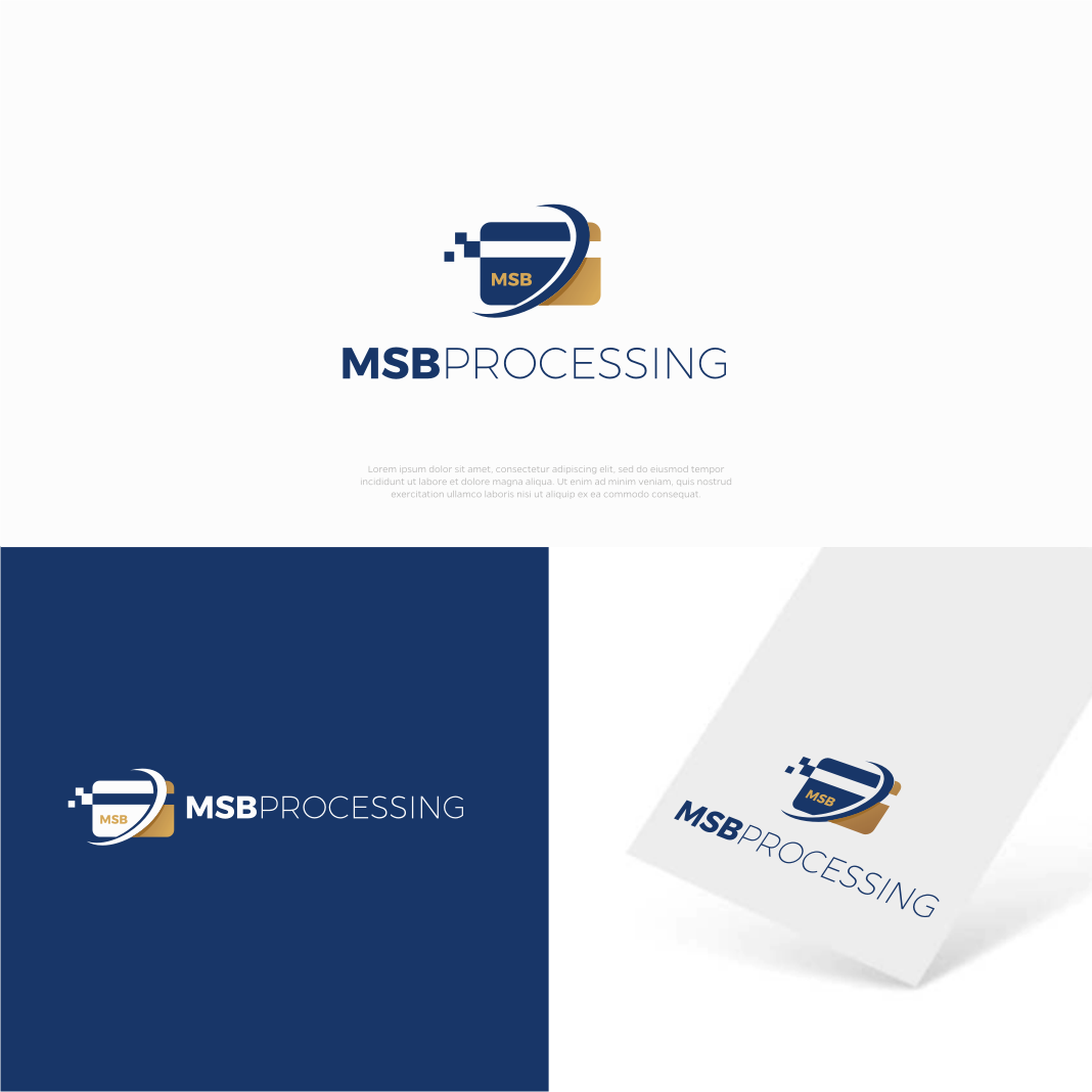 Diseño de Logo por CKS d e s i g n para MSB Processing LLC | Diseño #28322178