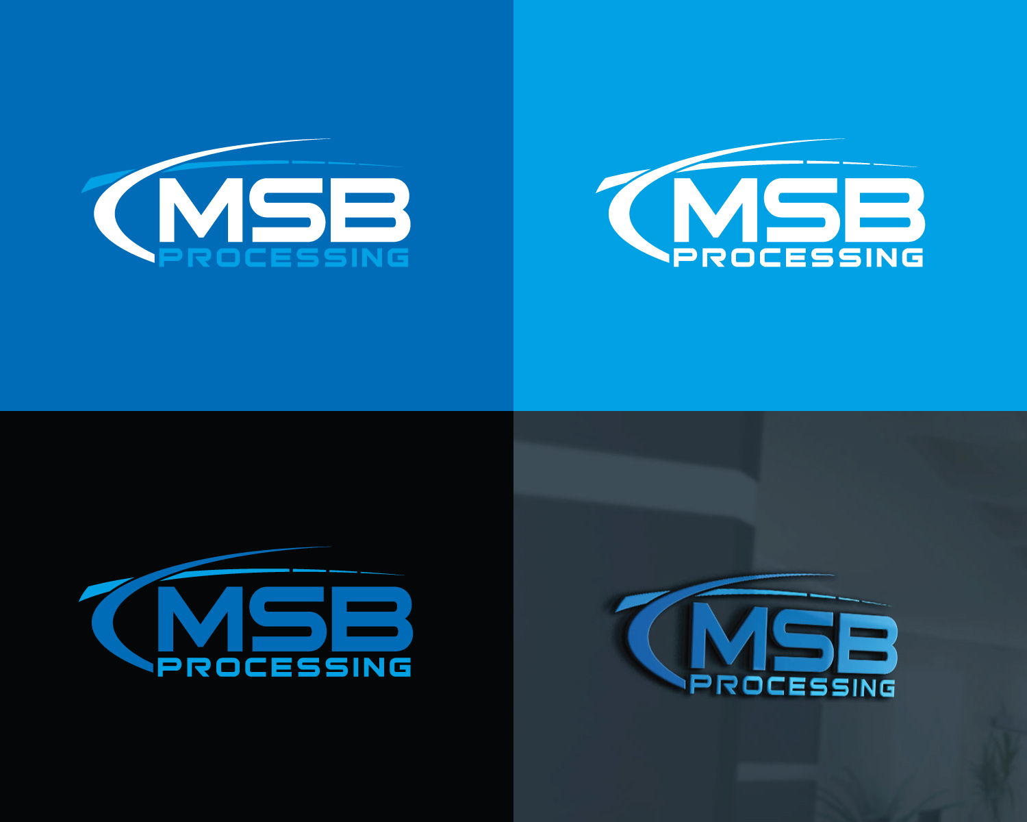 Diseño de Logo por Atec para MSB Processing LLC | Diseño #28335474