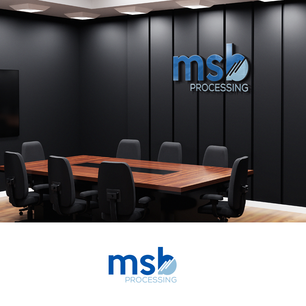 Diseño de Logo por NZ Creatives para MSB Processing LLC | Diseño #28339844