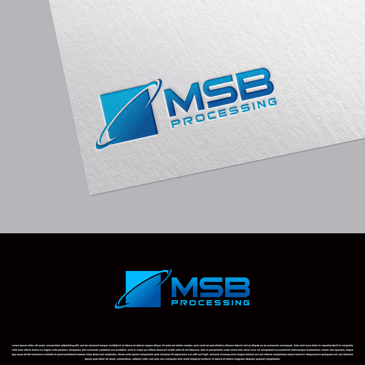 Logo-Design von DesignDUO für MSB Processing LLC | Design #28339787