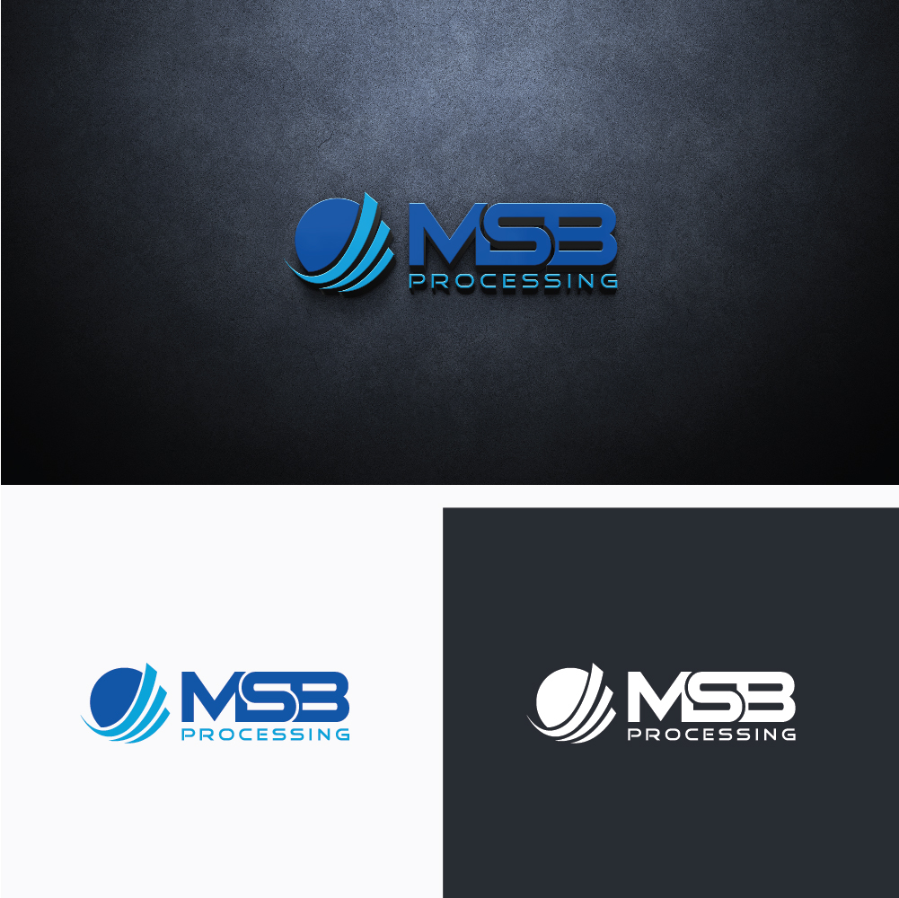 Diseño de Logo por AL-BARAKAH para MSB Processing LLC | Diseño #28316641