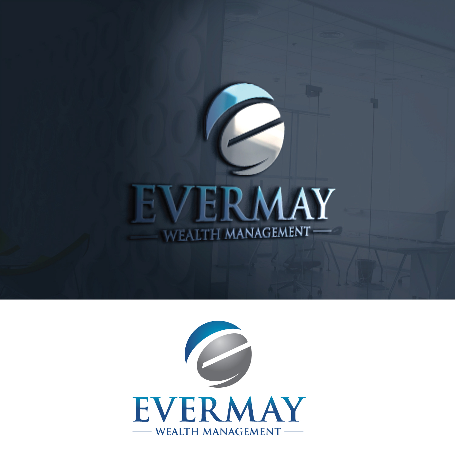 Logo Design by GODDREAMCREATION for Evermay Wealth Management | Design #28320698