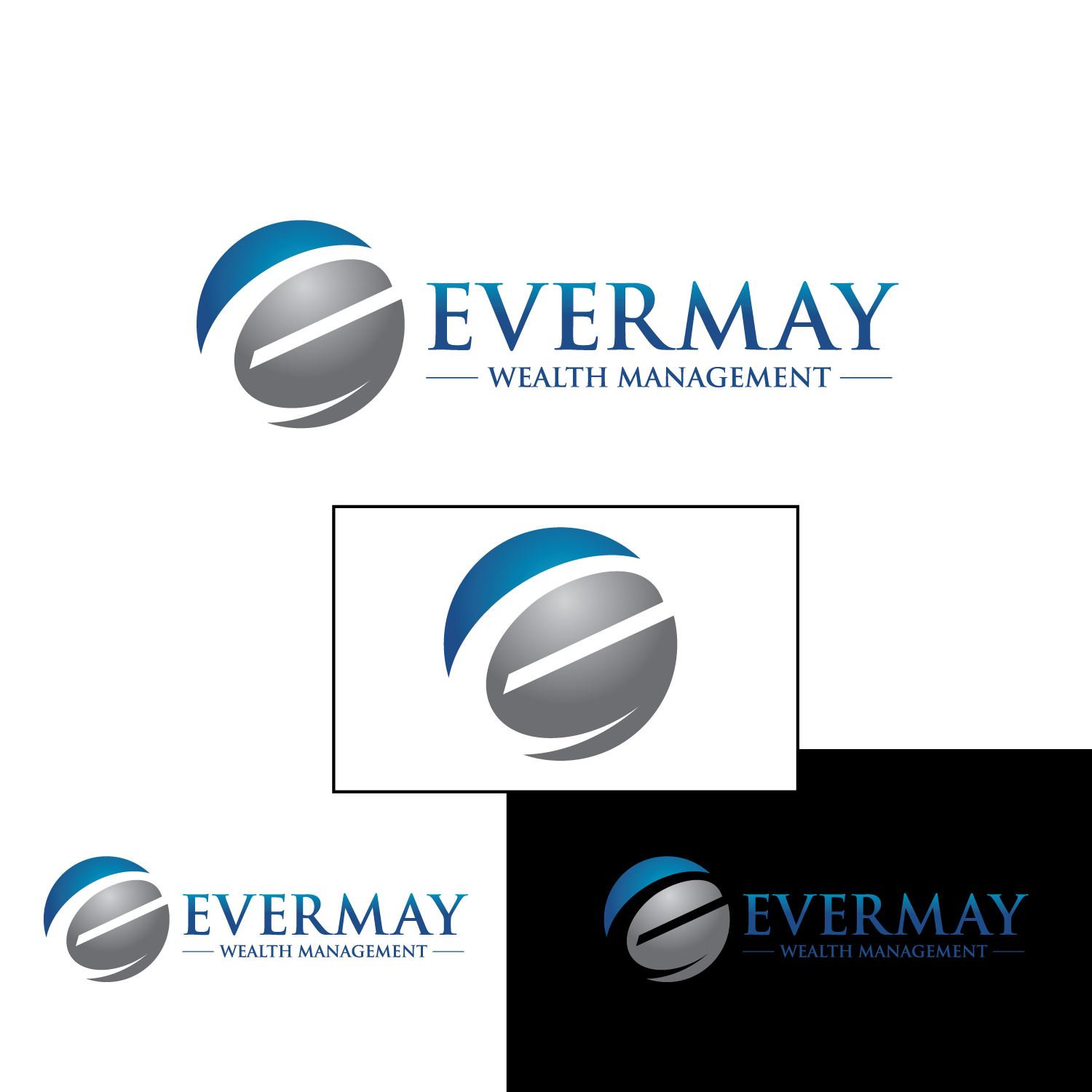 Logo Design by GODDREAMCREATION for Evermay Wealth Management | Design #28320733