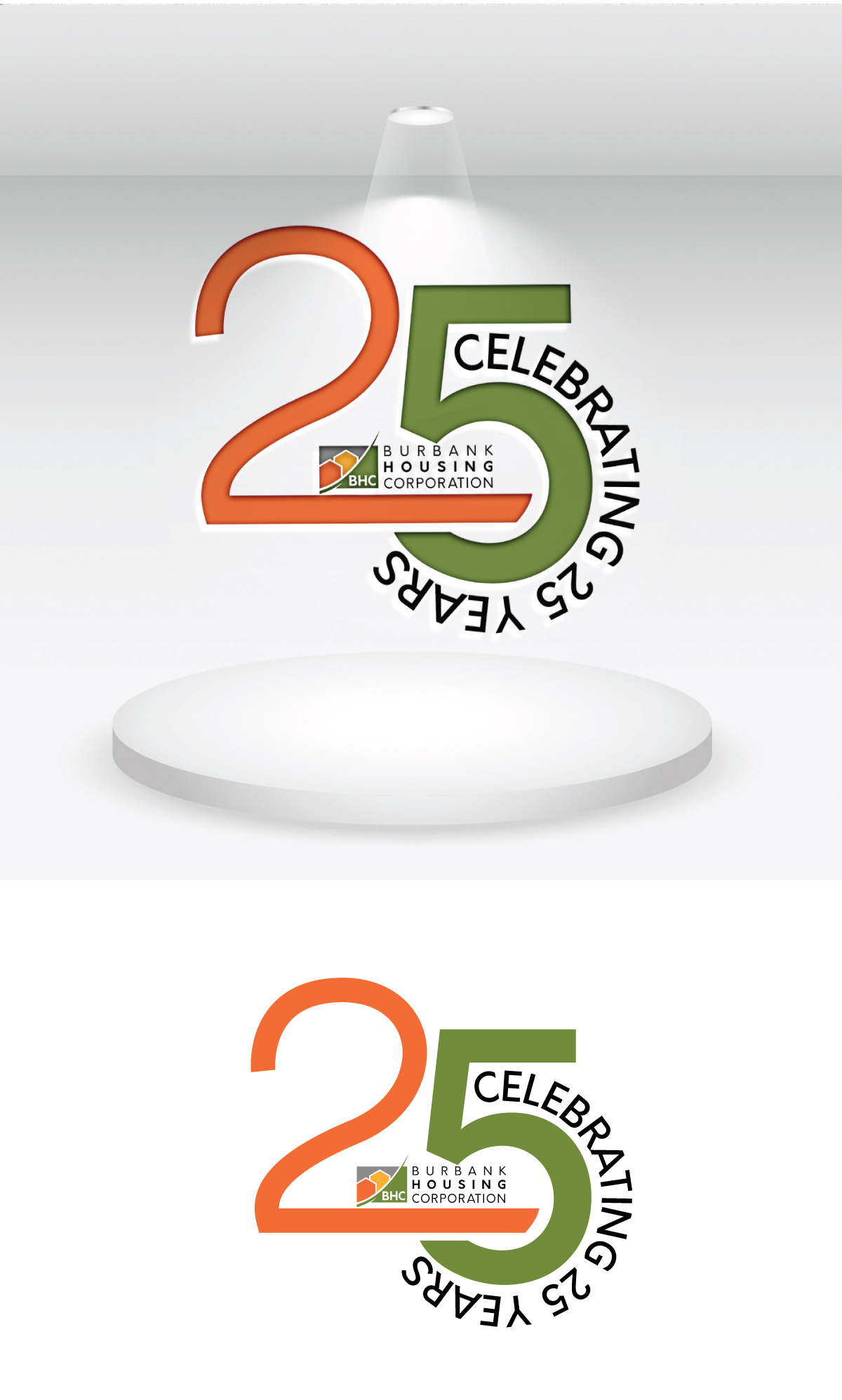 Logo Design by Om Namah Shivay for Burbank Housing Corporation | Design #28331201