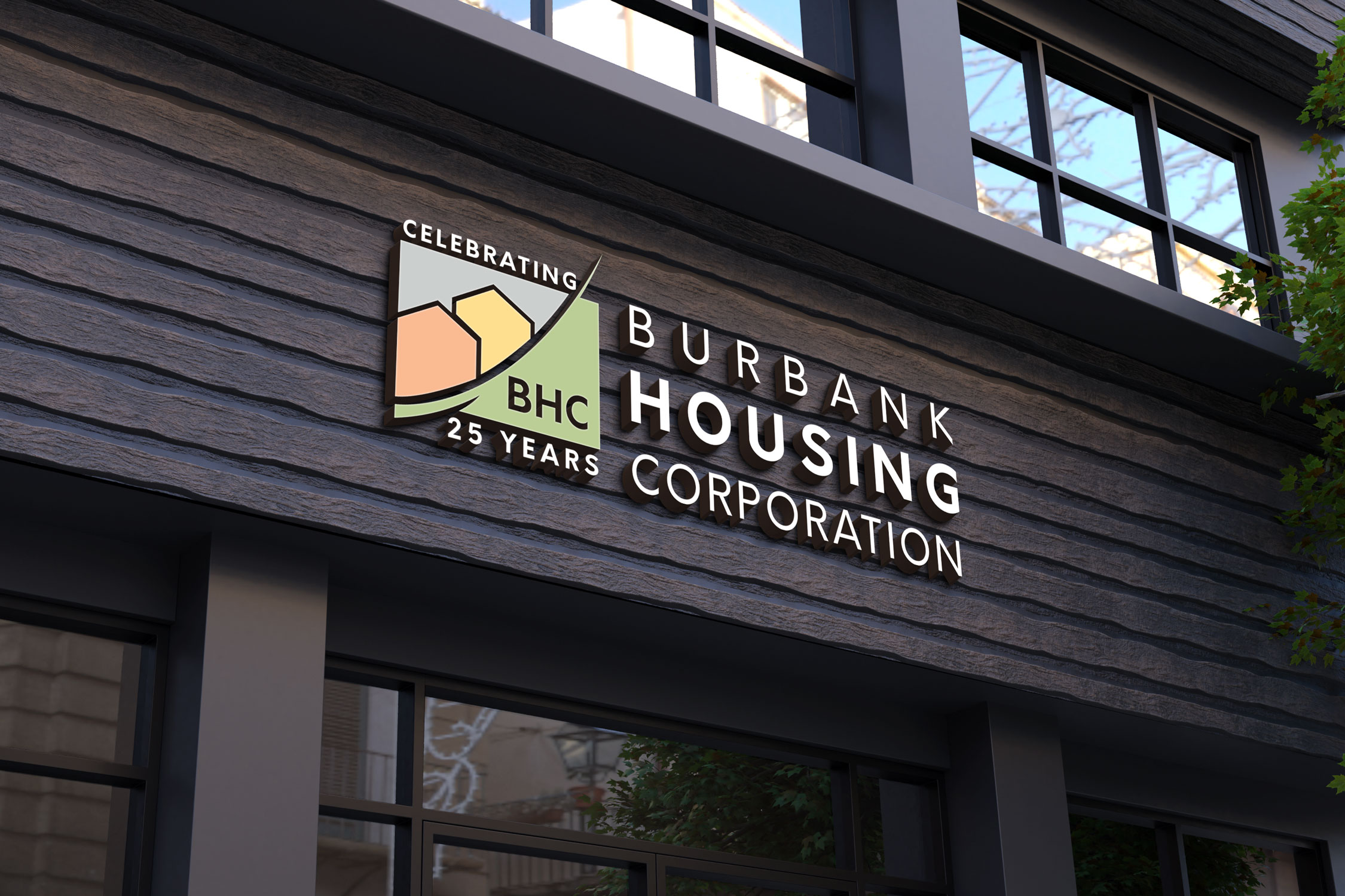 Logo-Design von Kavth für Burbank Housing Corporation | Design #28351043