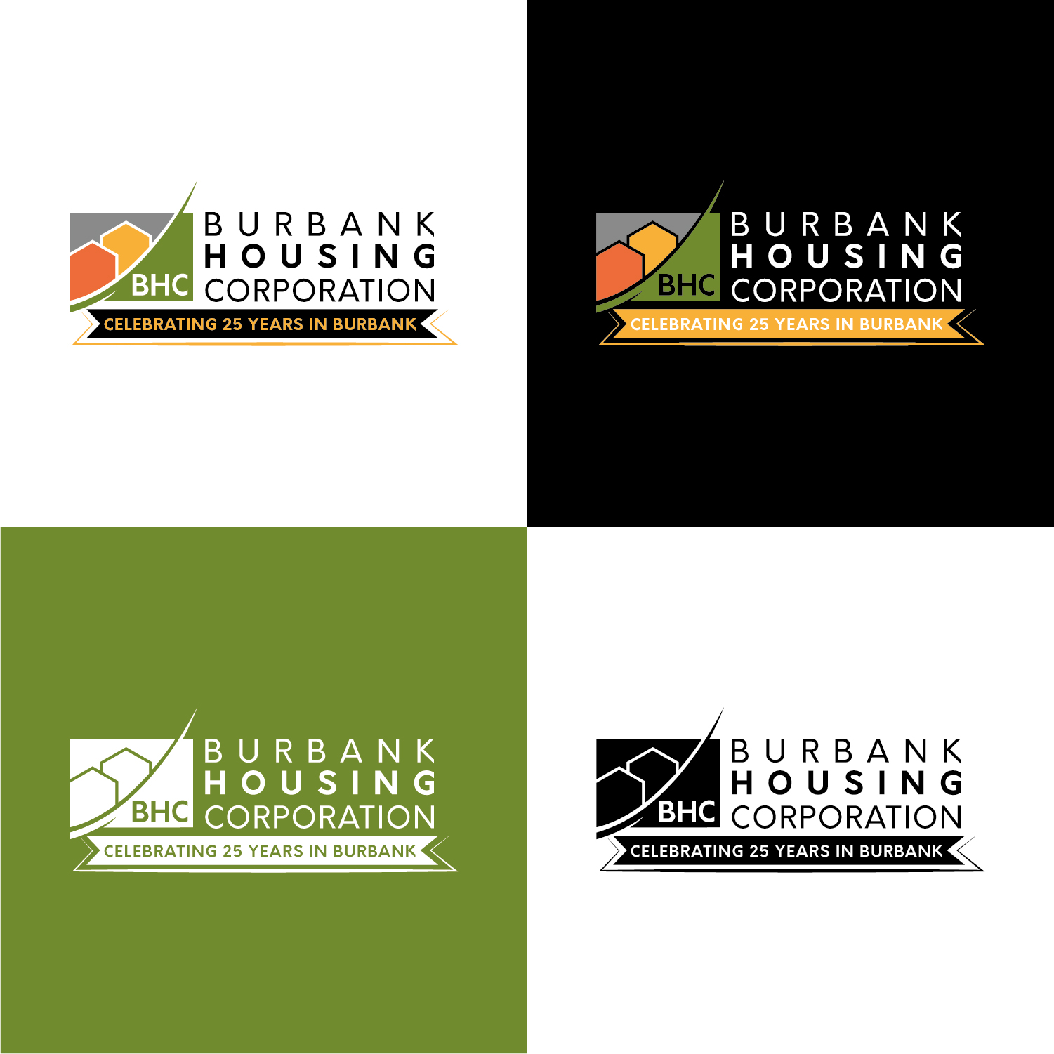 Diseño de Logo por Maxo-Biz para Burbank Housing Corporation | Diseño #28321712