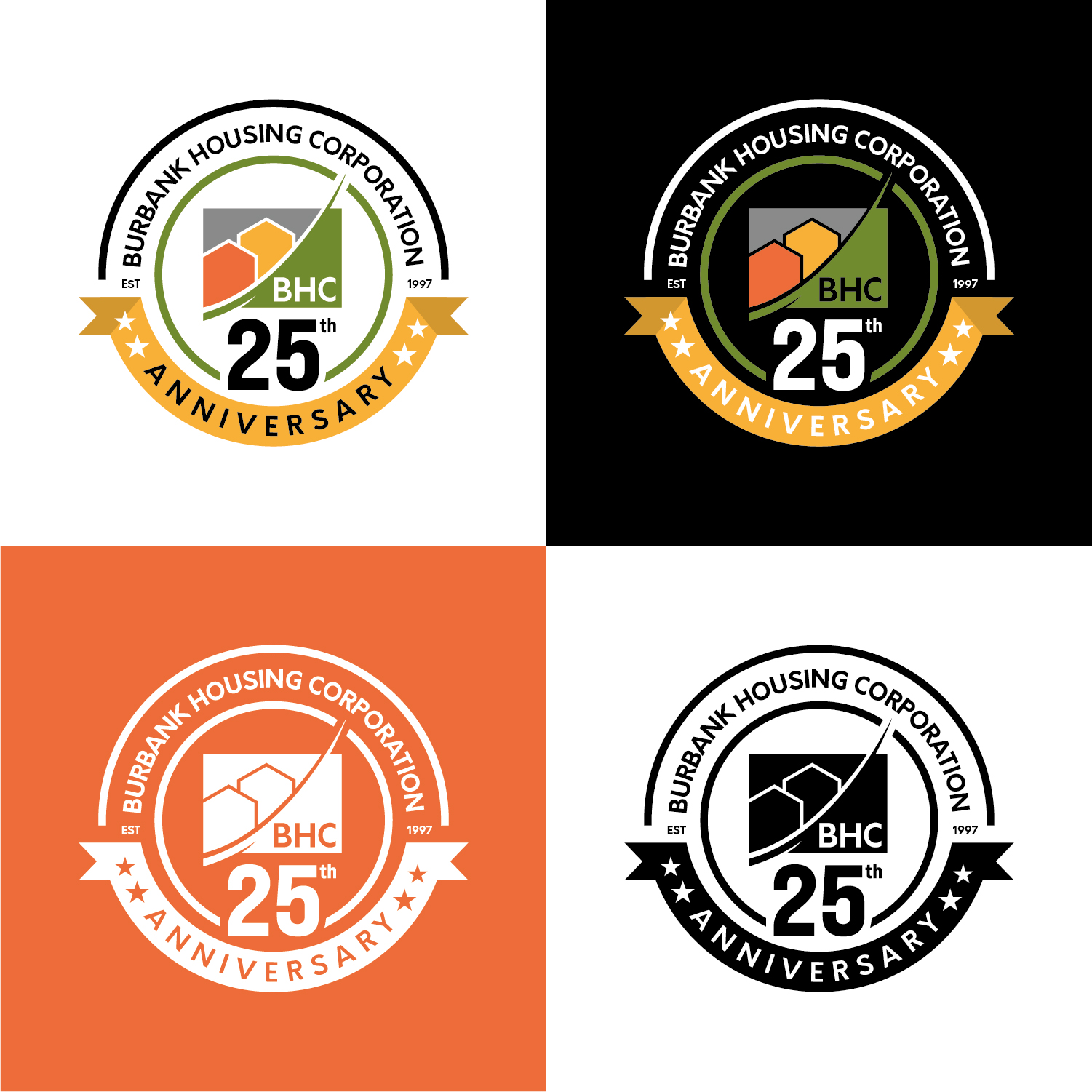 Logo Design by Maxo-Biz for Burbank Housing Corporation | Design #28321714