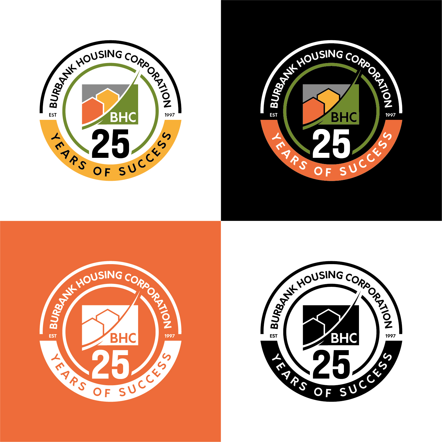 Logo Design by Maxo-Biz for Burbank Housing Corporation | Design: #28366561