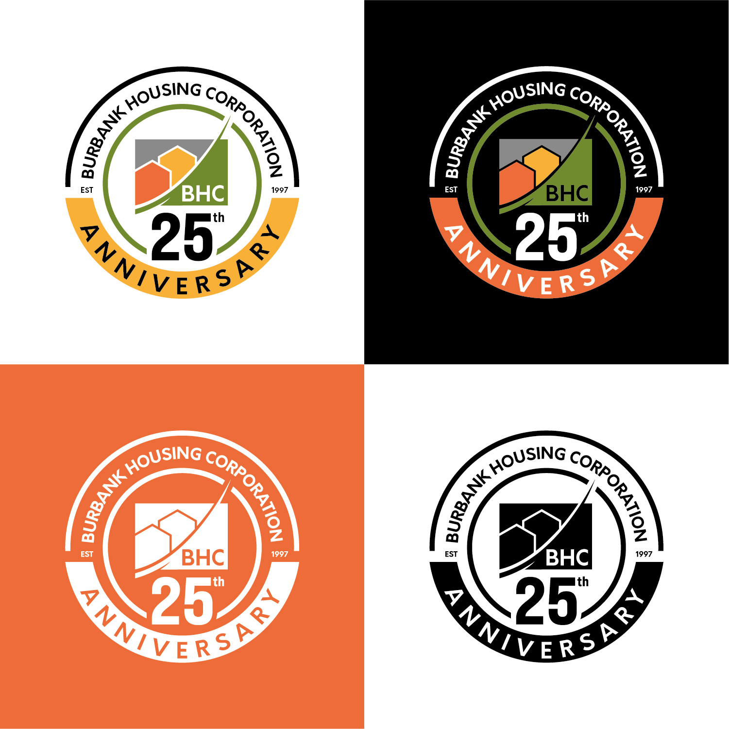 Logo Design by Maxo-Biz for Burbank Housing Corporation | Design #28366562