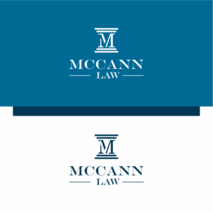 maybe just initials worked into the design, with just McCann Law as the text | Diseño de Logo por alqiano 2