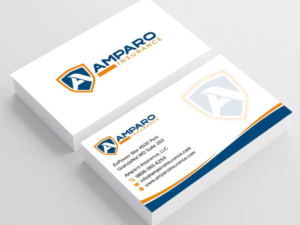 Diseño de Tarjeta de Presentación por sadikul islam para Amparo Insurance, LLC | Diseño: #28331781