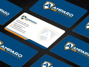 Diseño de Tarjeta de Presentación por sadikul islam para Amparo Insurance, LLC | Diseño: #28332958