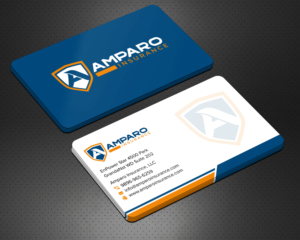 Diseño de Tarjeta de Presentación por sadikul islam para Amparo Insurance, LLC | Diseño: #28332959