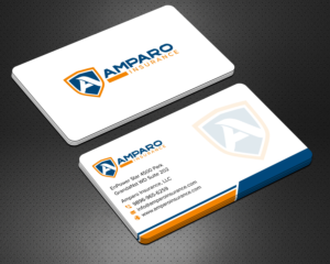 Diseño de Tarjeta de Presentación por sadikul islam para Amparo Insurance, LLC | Diseño: #28332964