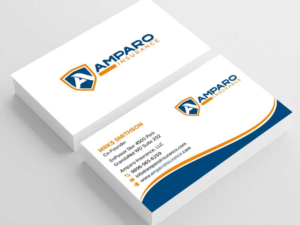 Business Card Design by sadikul islam for Amparo Insurance, LLC | Design: #28333951