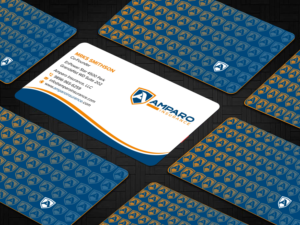 Business Card Design by sadikul islam for Amparo Insurance, LLC | Design: #28333952