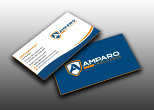 Business Card Design by sadikul islam for Amparo Insurance, LLC | Design: #28333958