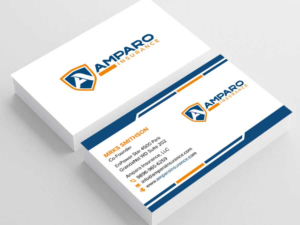 Business Card Design by sadikul islam for Amparo Insurance, LLC | Design: #28333966
