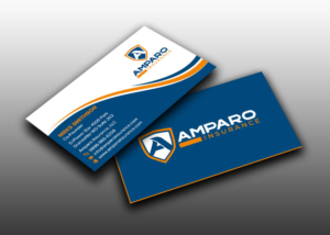 Visitenkarten-Design von sadikul islam für Amparo Insurance, LLC | Design: #28333999