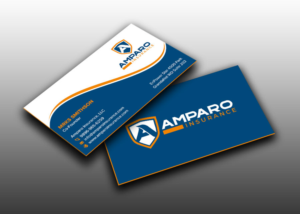 Visitenkarten-Design von sadikul islam für Amparo Insurance, LLC | Design: #28335125