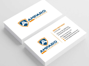 Visitenkarten-Design von sadikul islam für Amparo Insurance, LLC | Design: #28335135