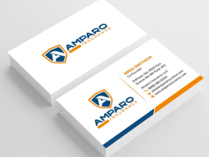 Visitenkarten-Design von sadikul islam für Amparo Insurance, LLC | Design: #28335142