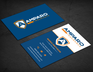 Diseño de Tarjeta de Presentación por sadikul islam para Amparo Insurance, LLC | Diseño: #28336954